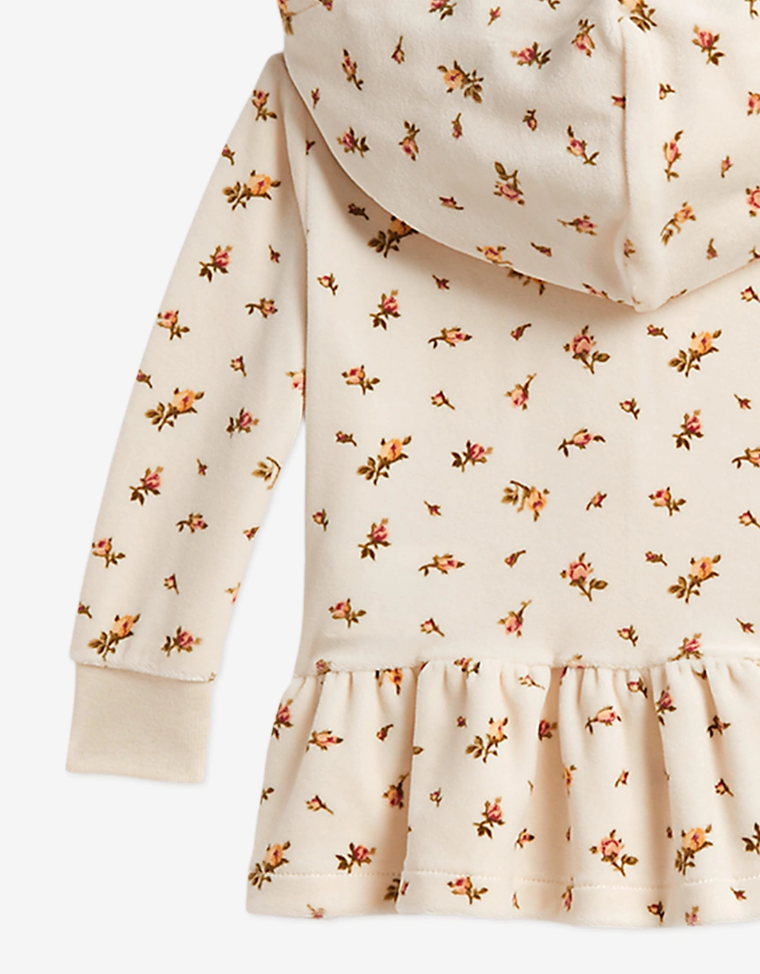 Ralph Lauren Baby Girls Wolcott Bud Tracksuit in Ivory
