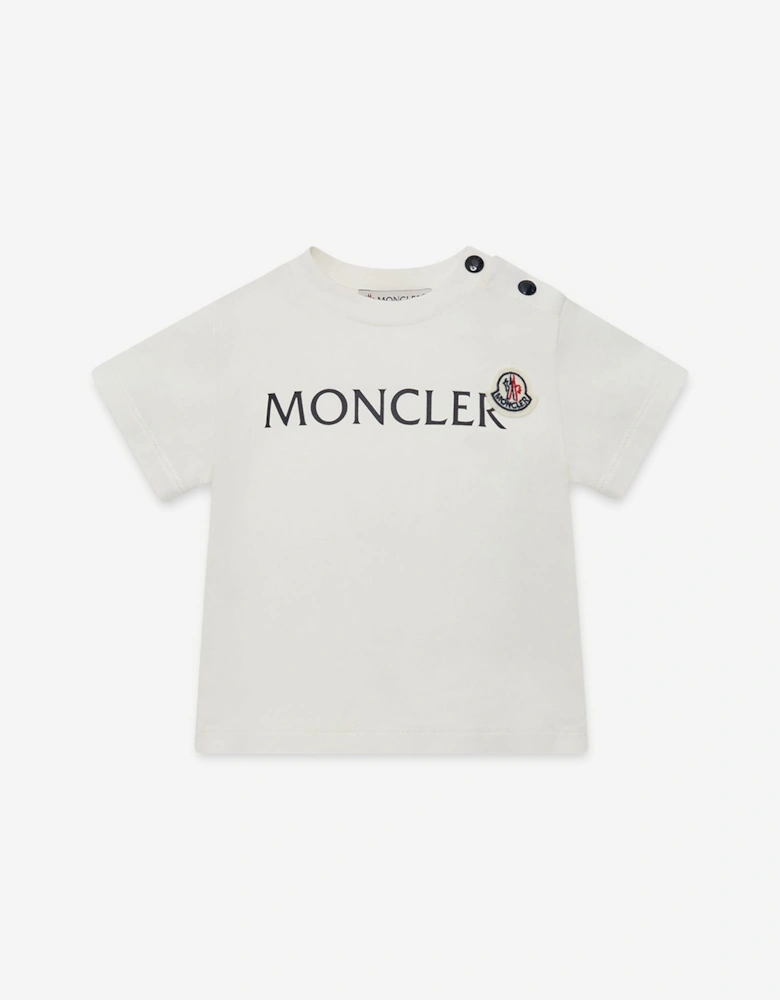 Moncler Enfant Baby Boys Logo T-Shirt in White