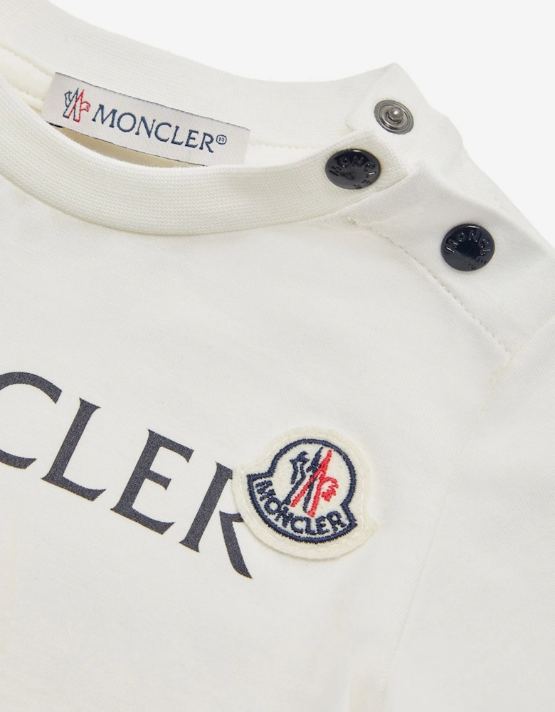 Moncler Enfant Baby Boys Logo T-Shirt in White