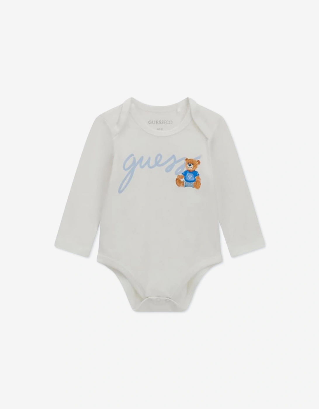 Guess Baby Boys 3 Piece Tracksuit Set in Blue