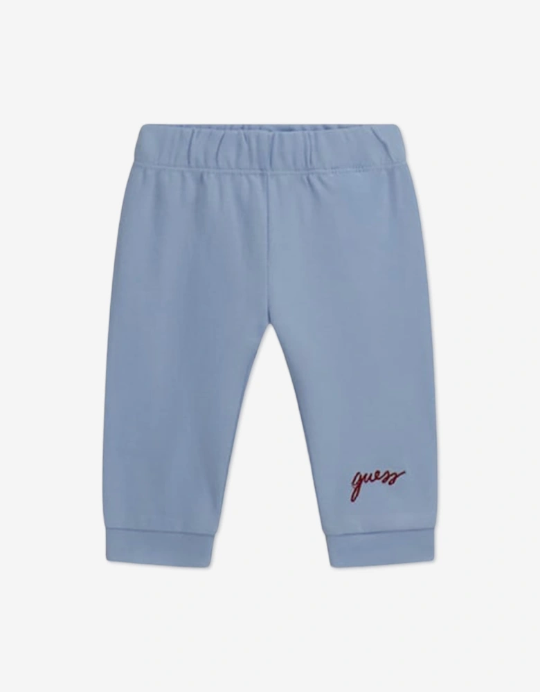 Guess Baby Boys 3 Piece Tracksuit Set in Blue