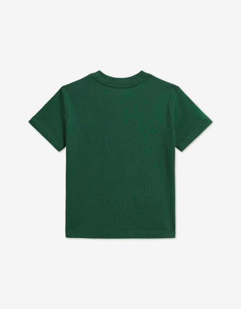 Ralph Lauren Baby Boys Cotton Logo T-Shirt in Green