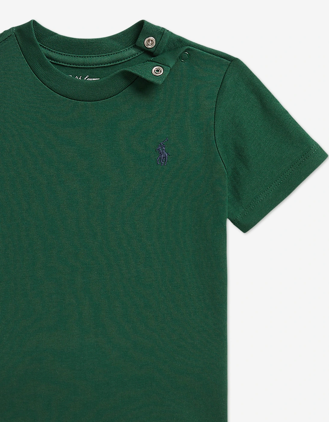Ralph Lauren Baby Boys Cotton Logo T-Shirt in Green
