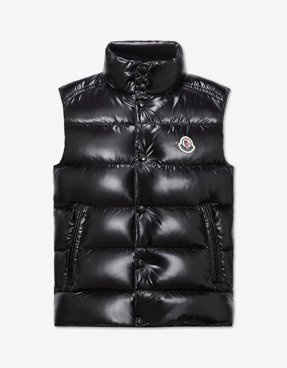 Moncler Enfant Boys Down Padded Tib Gilet in Black