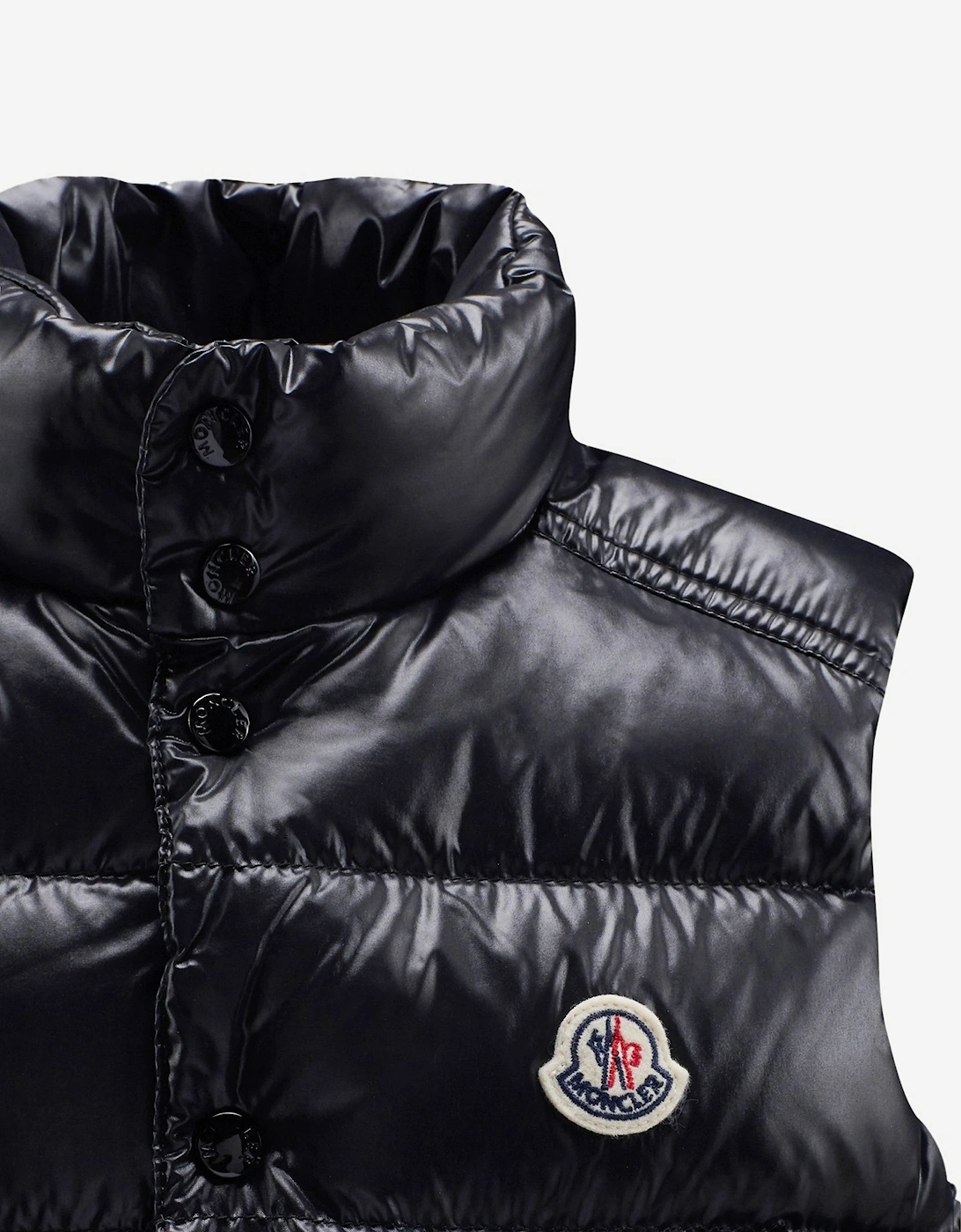 Moncler Enfant Boys Down Padded Tib Gilet in Black