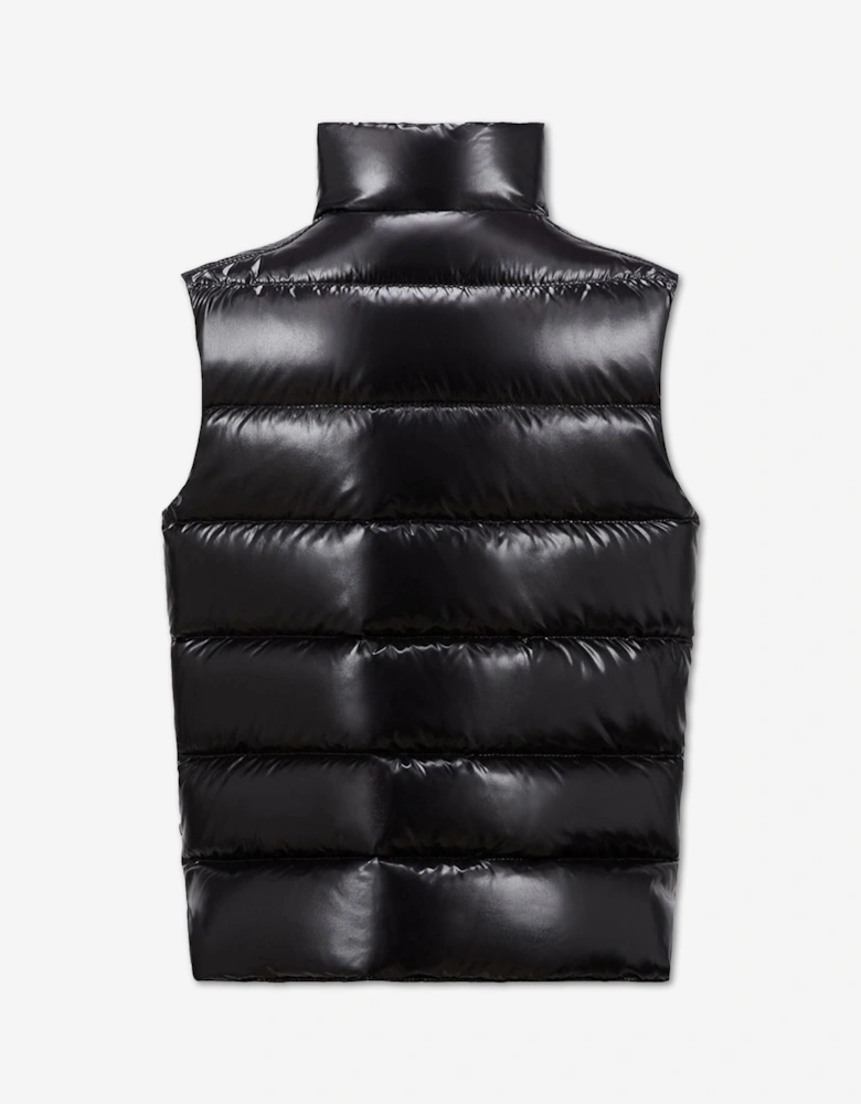 Moncler Enfant Boys Down Padded Tib Gilet in Black