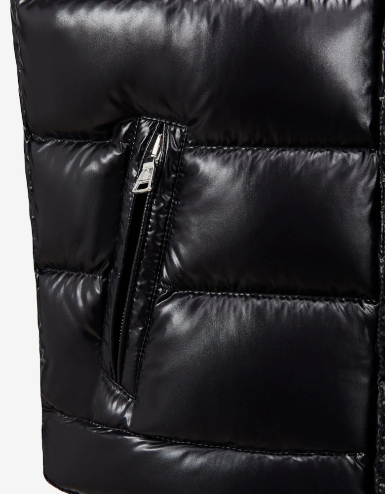 Moncler Enfant Boys Down Padded Tib Gilet in Black