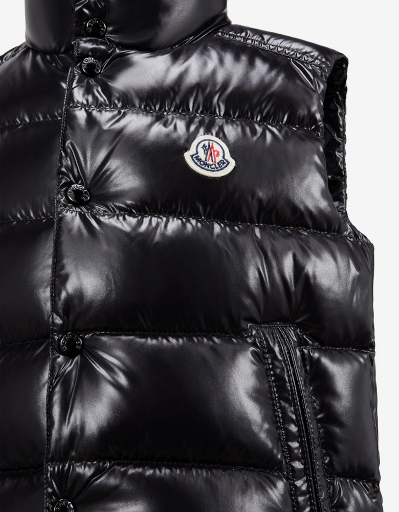 Moncler Enfant Boys Down Padded Tib Gilet in Black