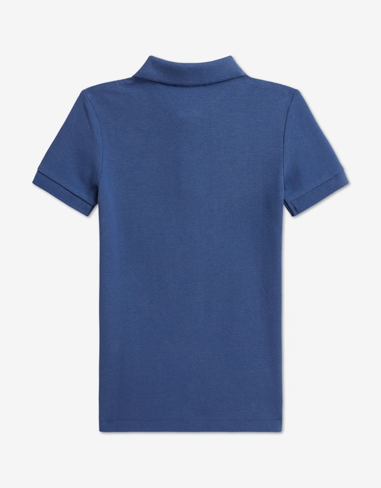Ralph Lauren Boys Logo Polo Shirt in Blue