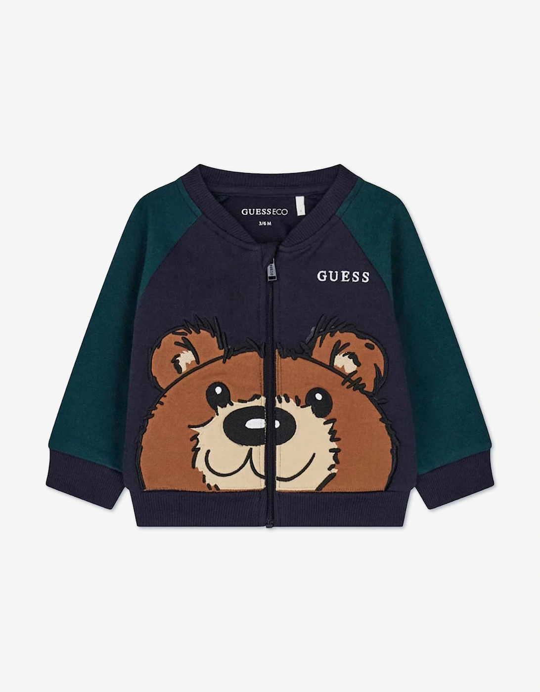 Guess Baby Boys Bear Tracksuit in Navy