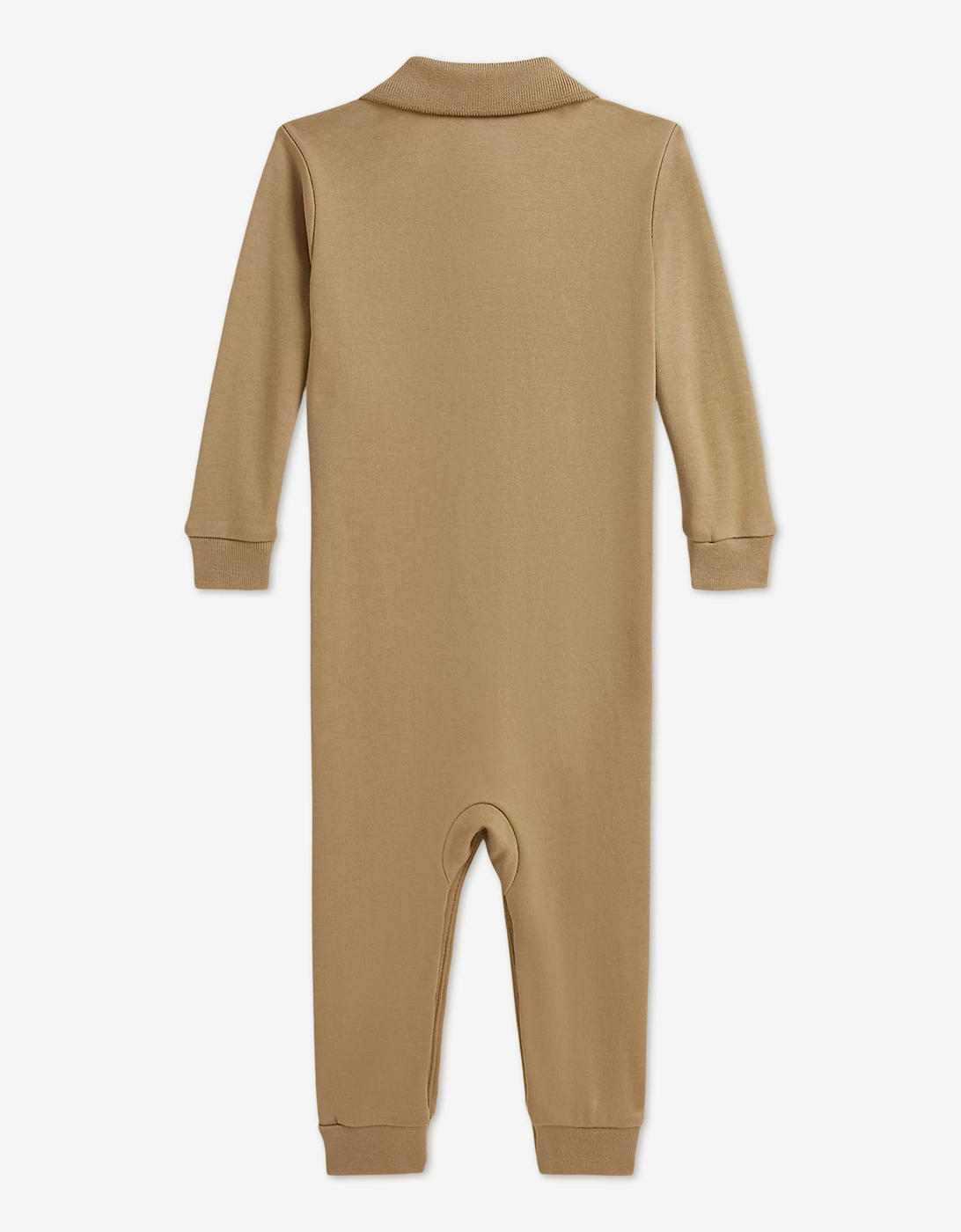 Ralph Lauren Baby Boys Polo Romper in Beige