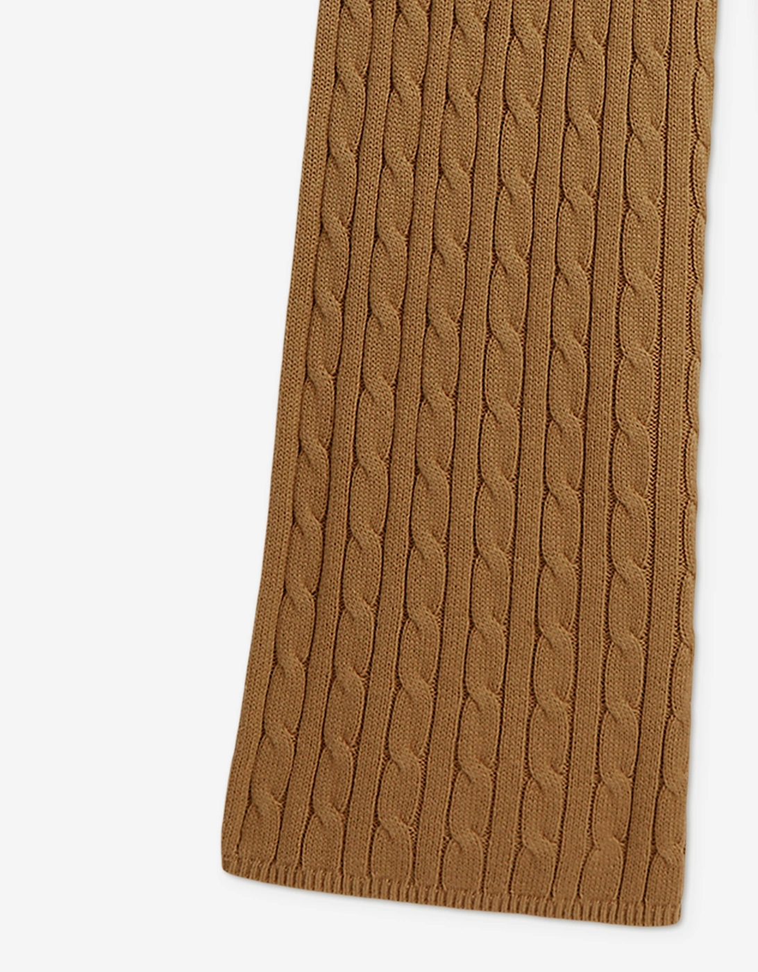 Ralph Lauren Girls Cable Knit Trousers in Beige