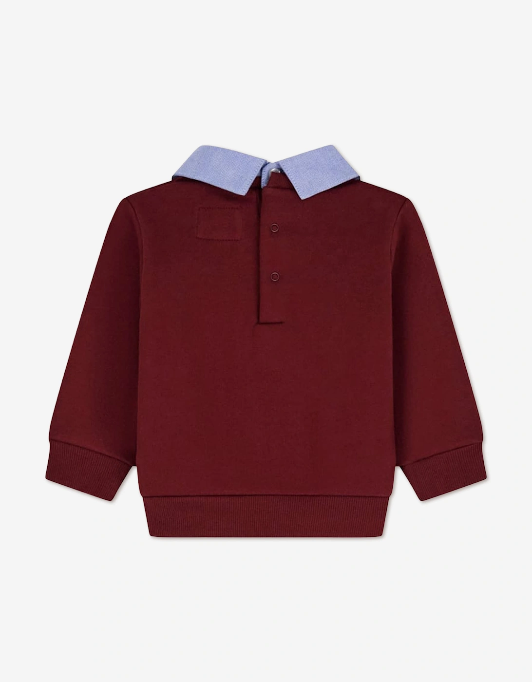 Guess Baby Boys Sweatshirt and Denim Pants Set in Red