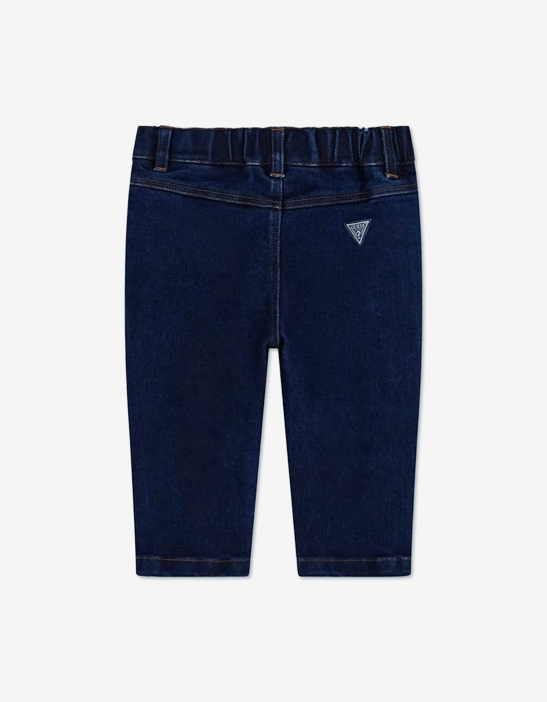 Guess Baby Boys Sweatshirt and Denim Pants Set in Red