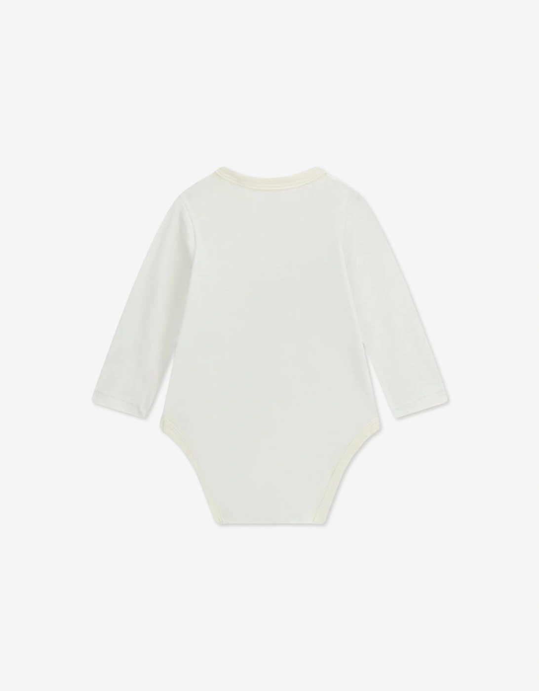 Guess Baby Teddy Bear Bodysuit Gift Set in Ivory