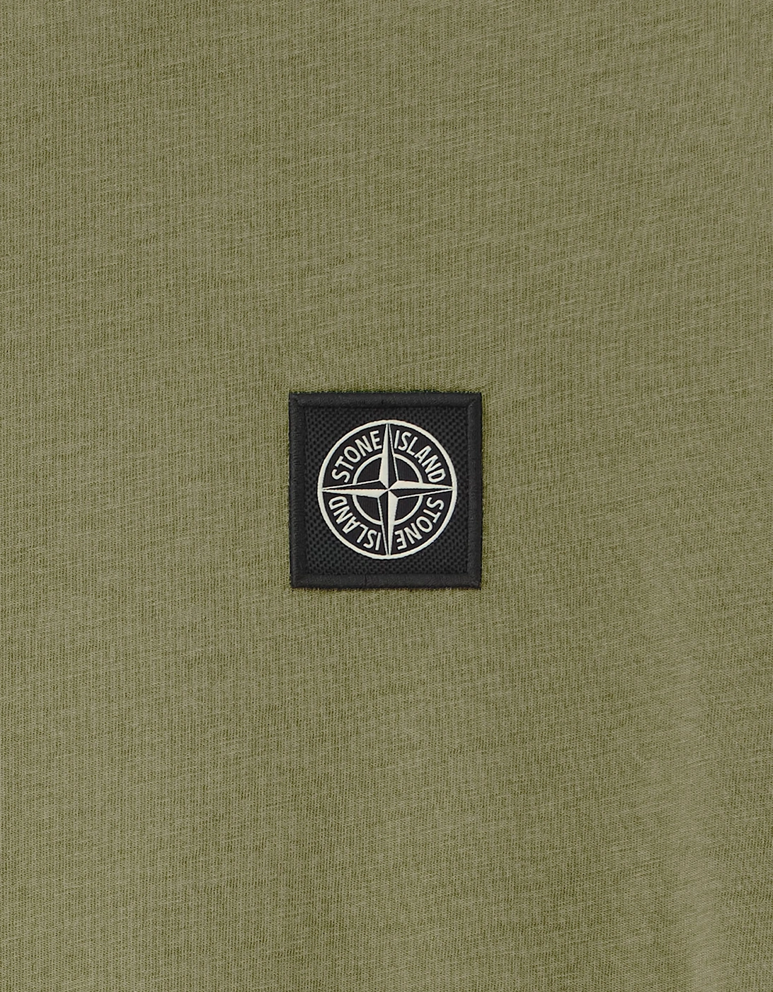 Stone Island Boys 30/1 Cotton Jersey T-Shirt in Green