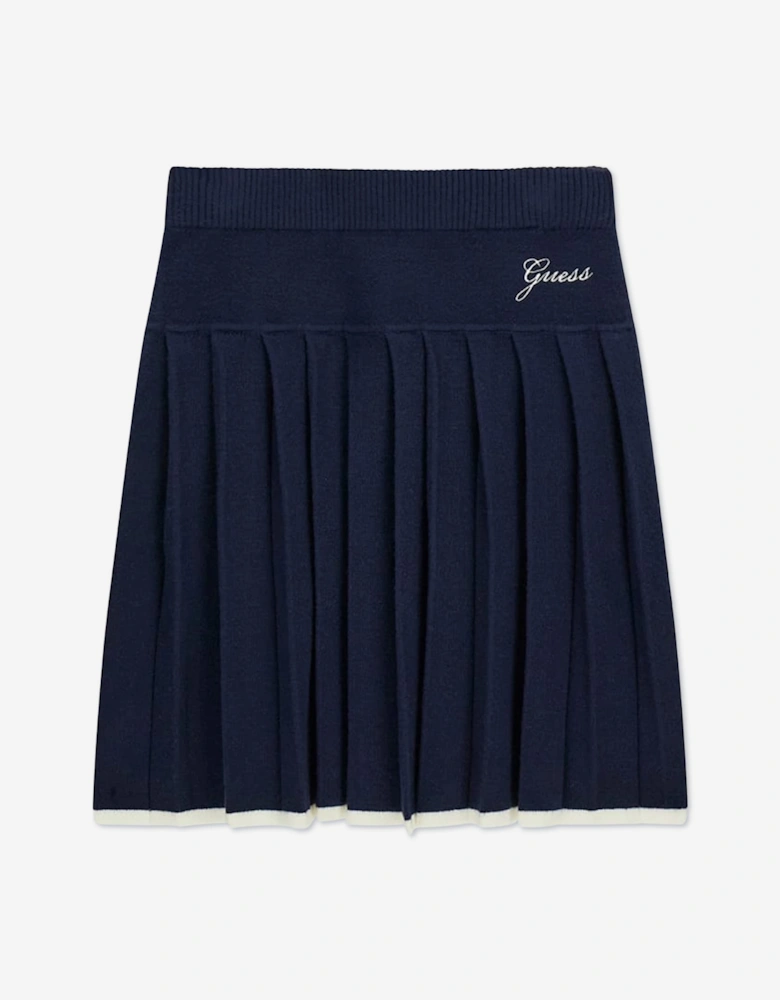 Guess Girls Sweater and Skirt Set in Navy