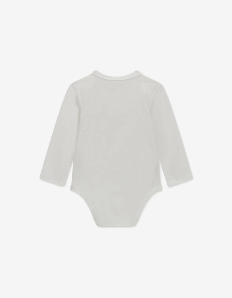 Guess Baby 3 Piece Tracksuit Set in Ivory