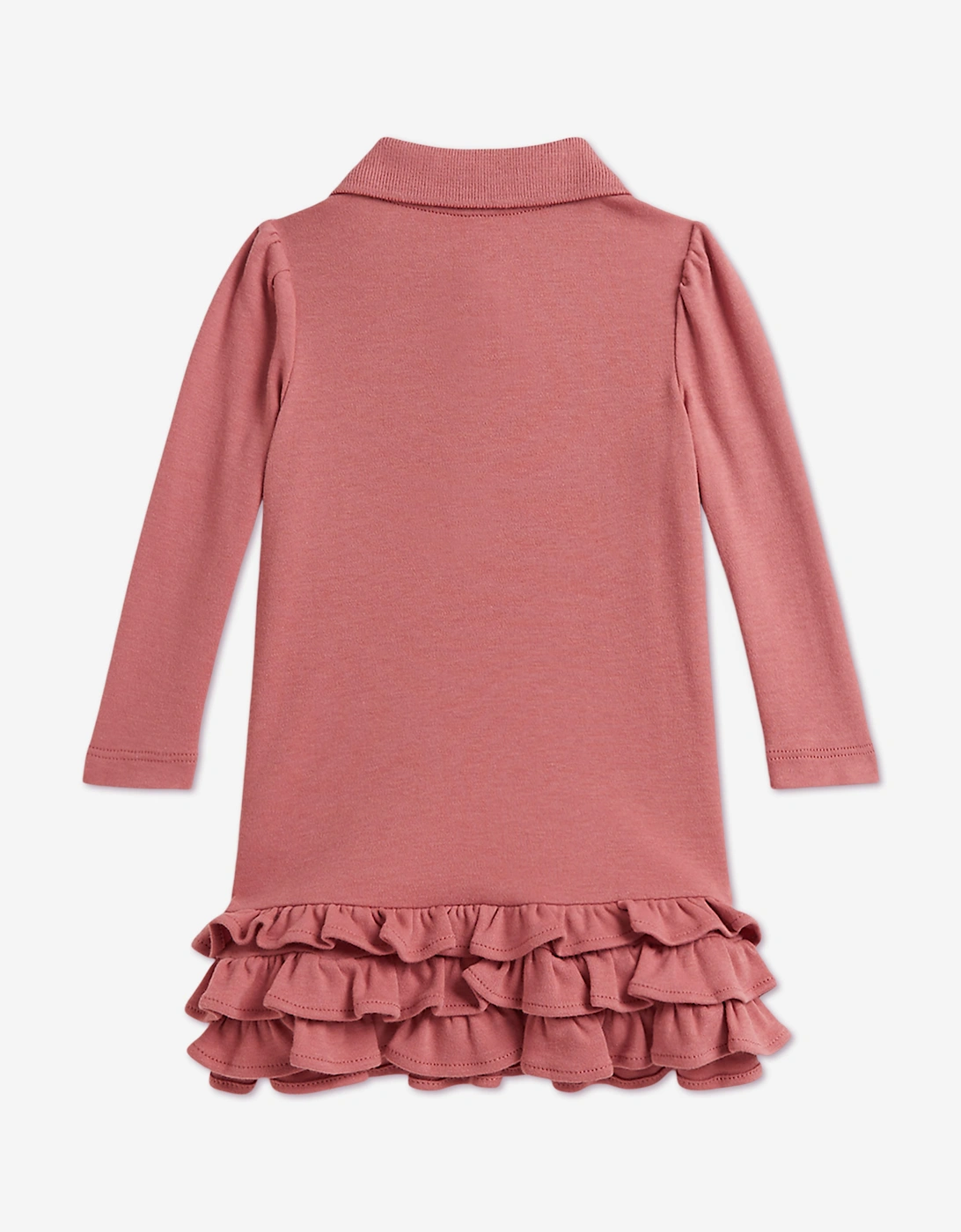 Ralph Lauren Baby Girls Logo Polo Dress in Pink