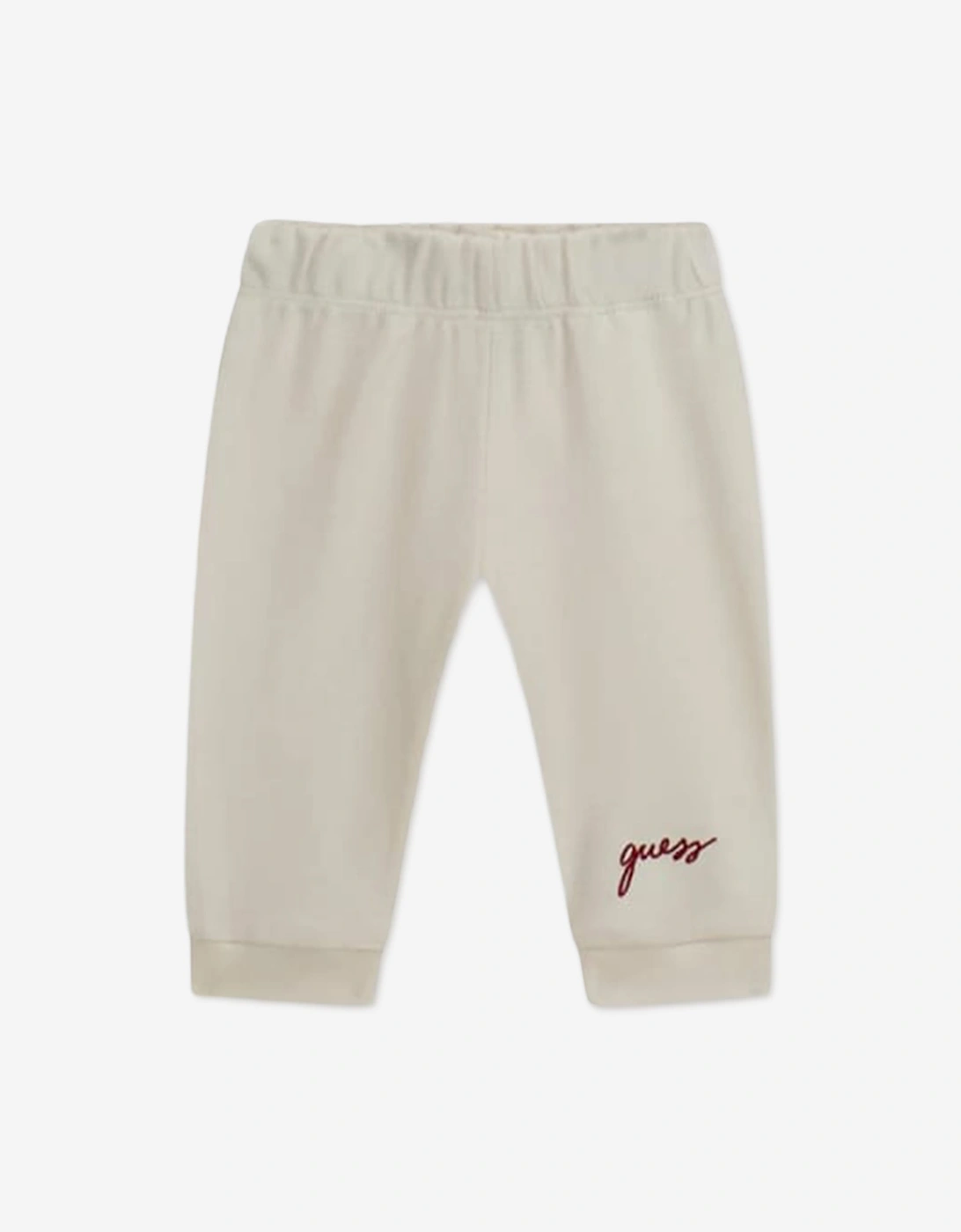 Guess Baby 3 Piece Tracksuit Set in Ivory