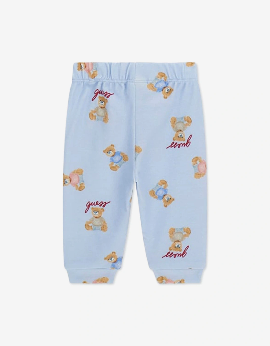 Guess Baby Boys Teddy Bear Bodysuit Set Gift in Blue