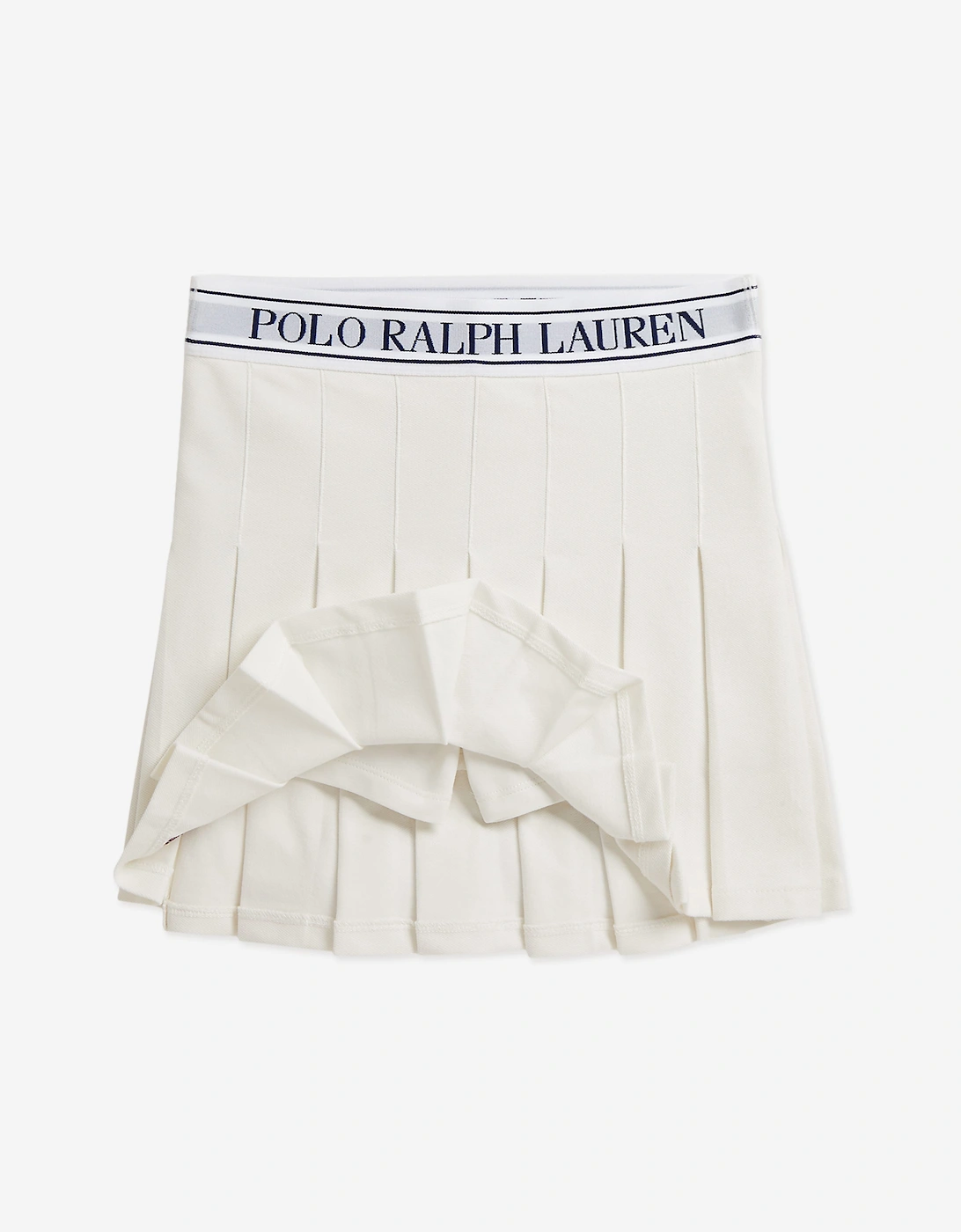 Ralph Lauren Girls Cotton Skirt Set in Ivory