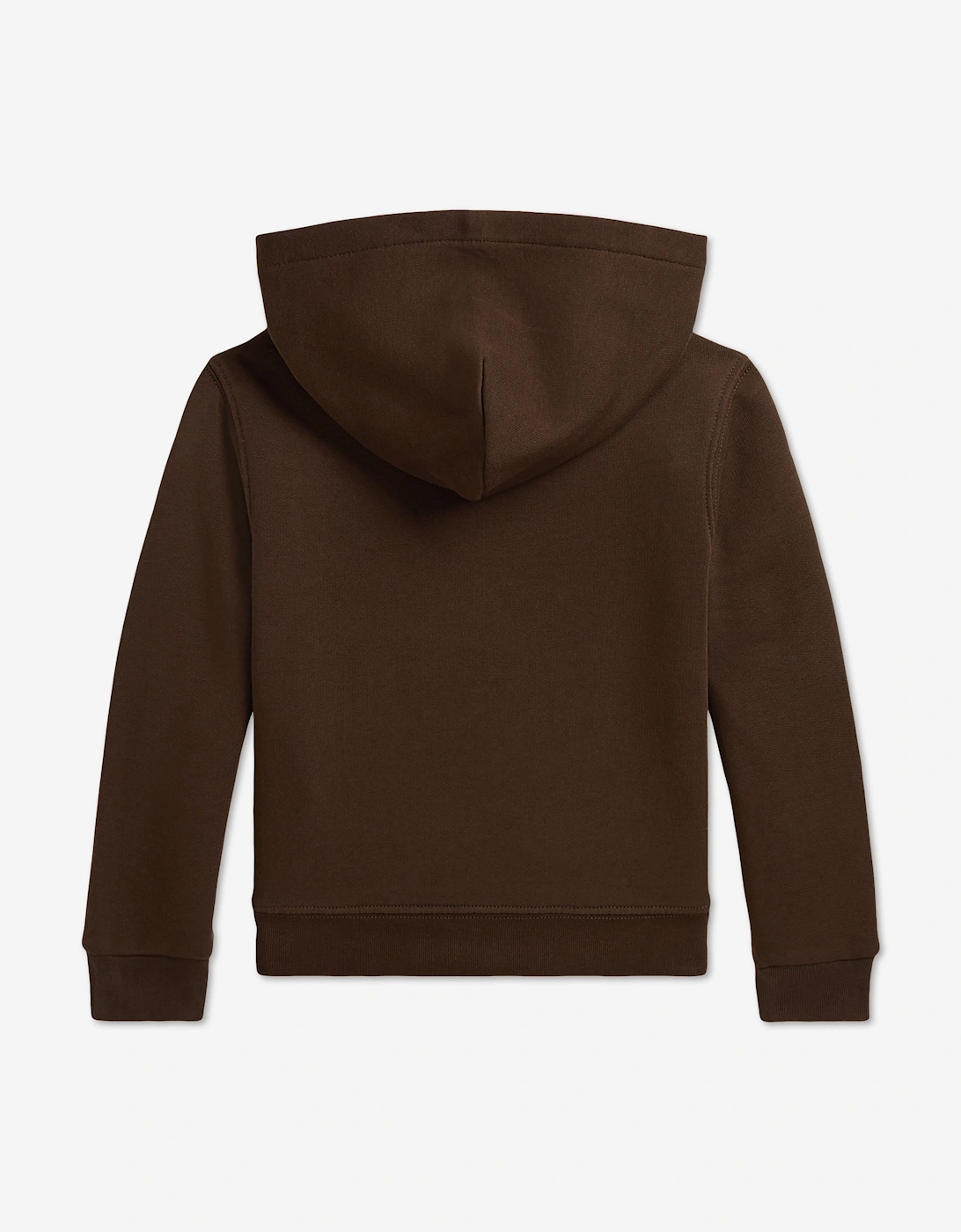 Ralph Lauren Boys Logo Hoodie in Brown