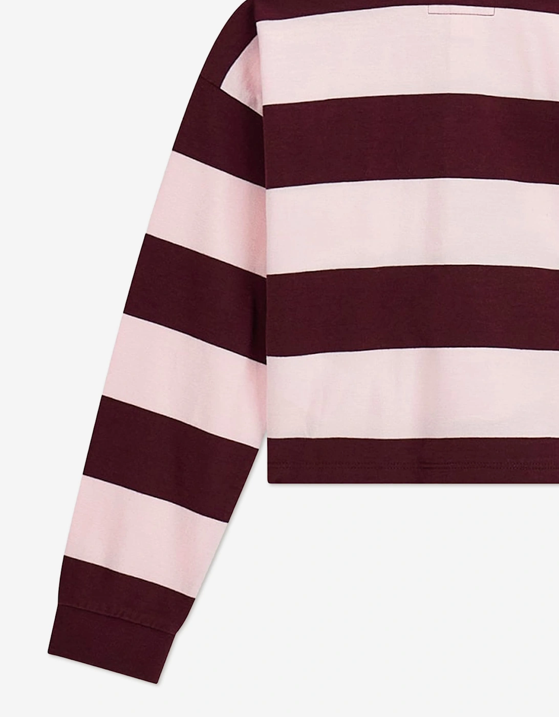 Guess Girls Midi Knit Polo Shirt in Red