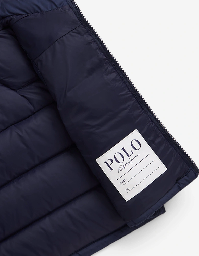 Ralph Lauren Baby Boys Down Padded Gilet in Navy