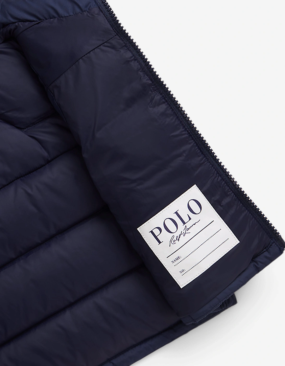 Ralph Lauren Baby Boys Down Padded Gilet in Navy