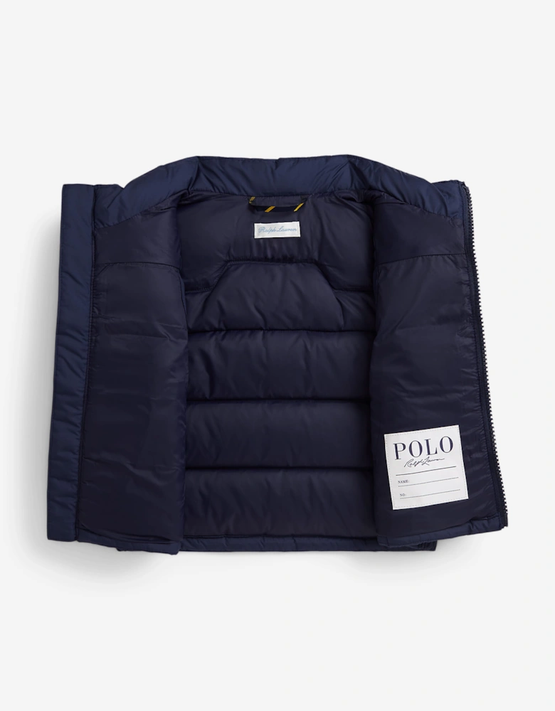 Ralph Lauren Baby Boys Down Padded Gilet in Navy