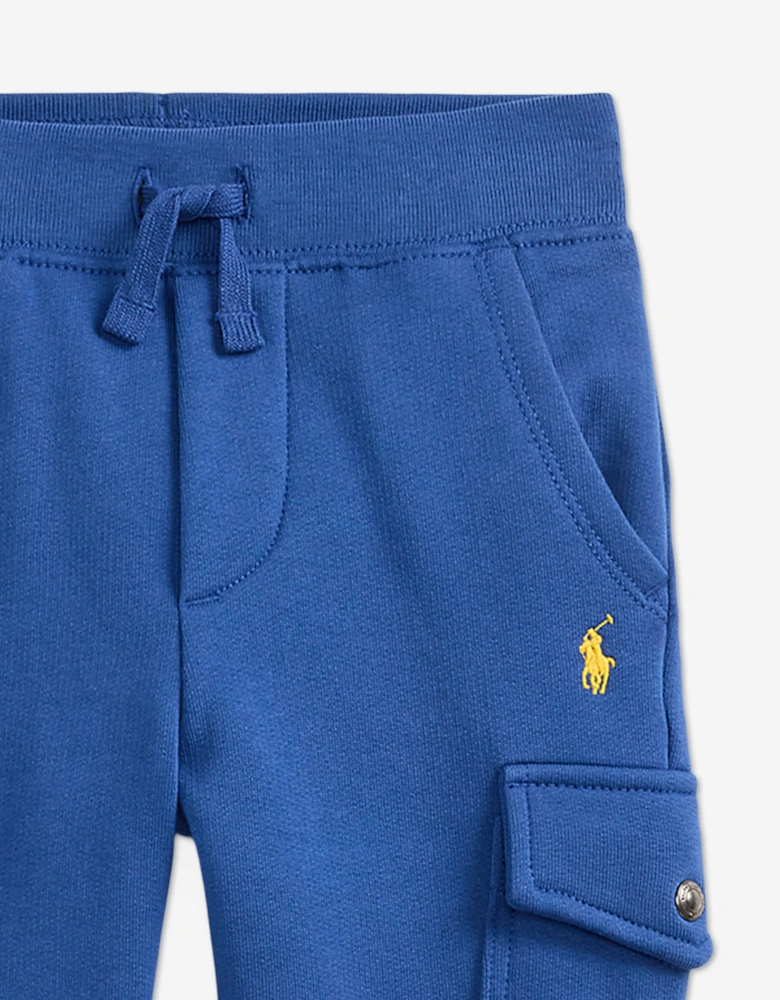 Ralph Lauren Boys Cargo Joggers in Blue