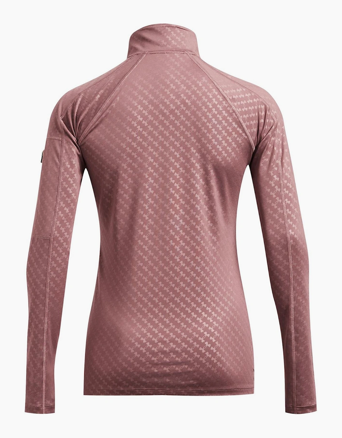 Emboss Half Zip Slim Fit Tracksuit Top