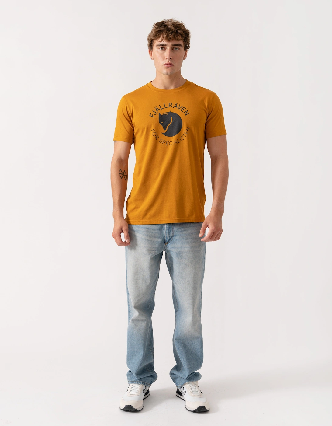 Fjallraven Fox Mens T-Shirt - Acorn 166