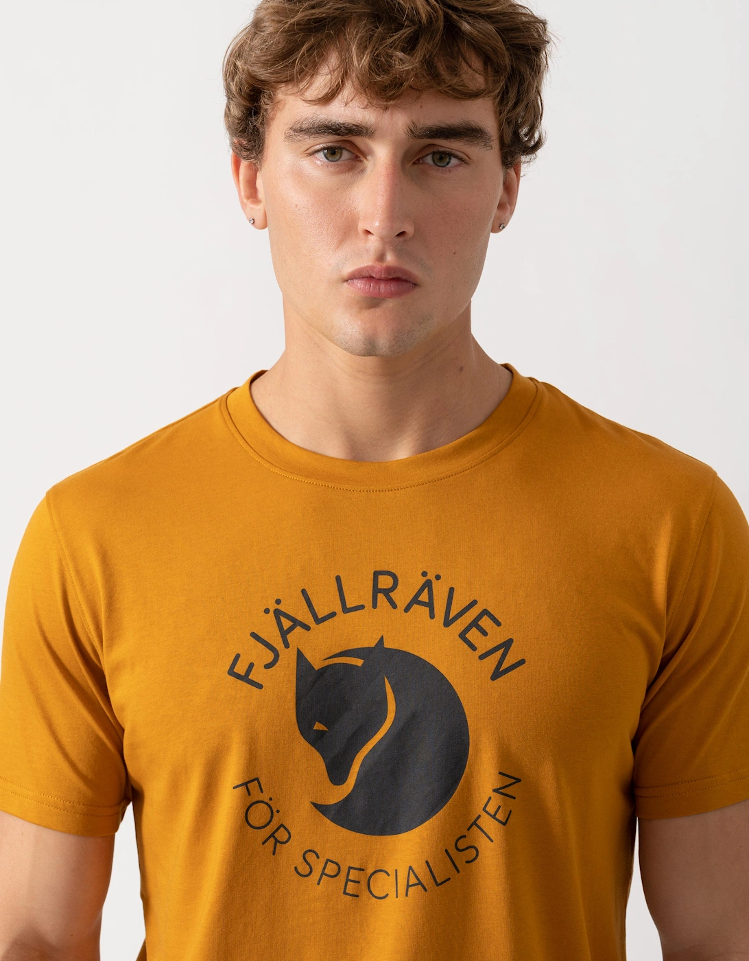Fjallraven Fox Mens T-Shirt - Acorn 166