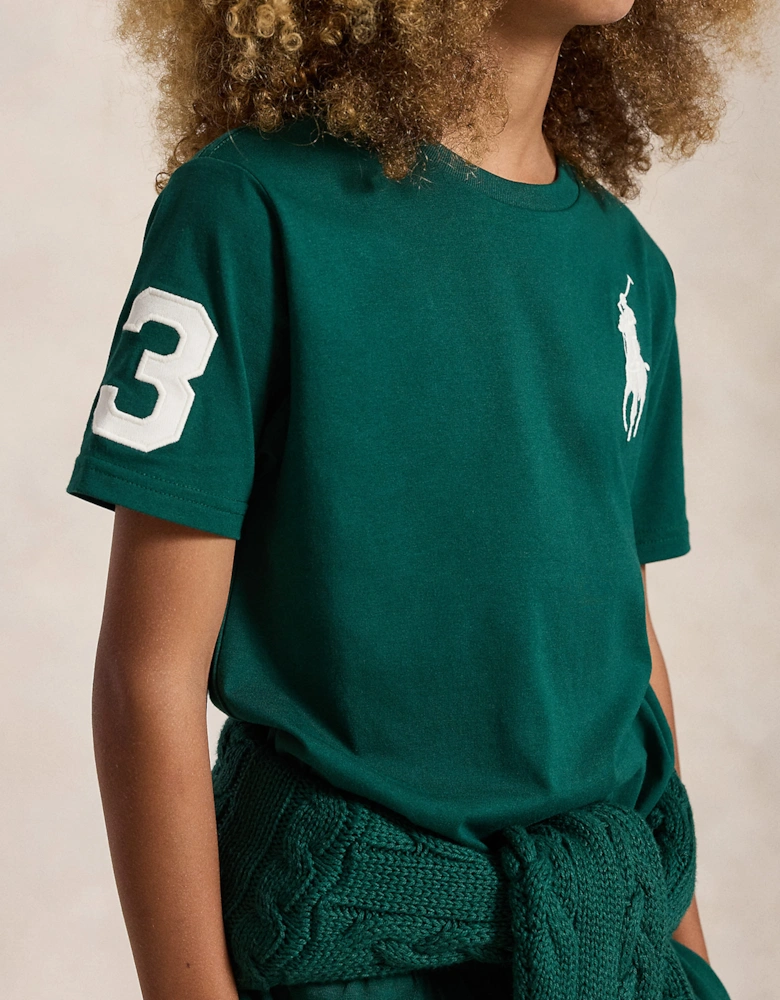 Ralph Lauren Boys Logo T-Shirt in Green