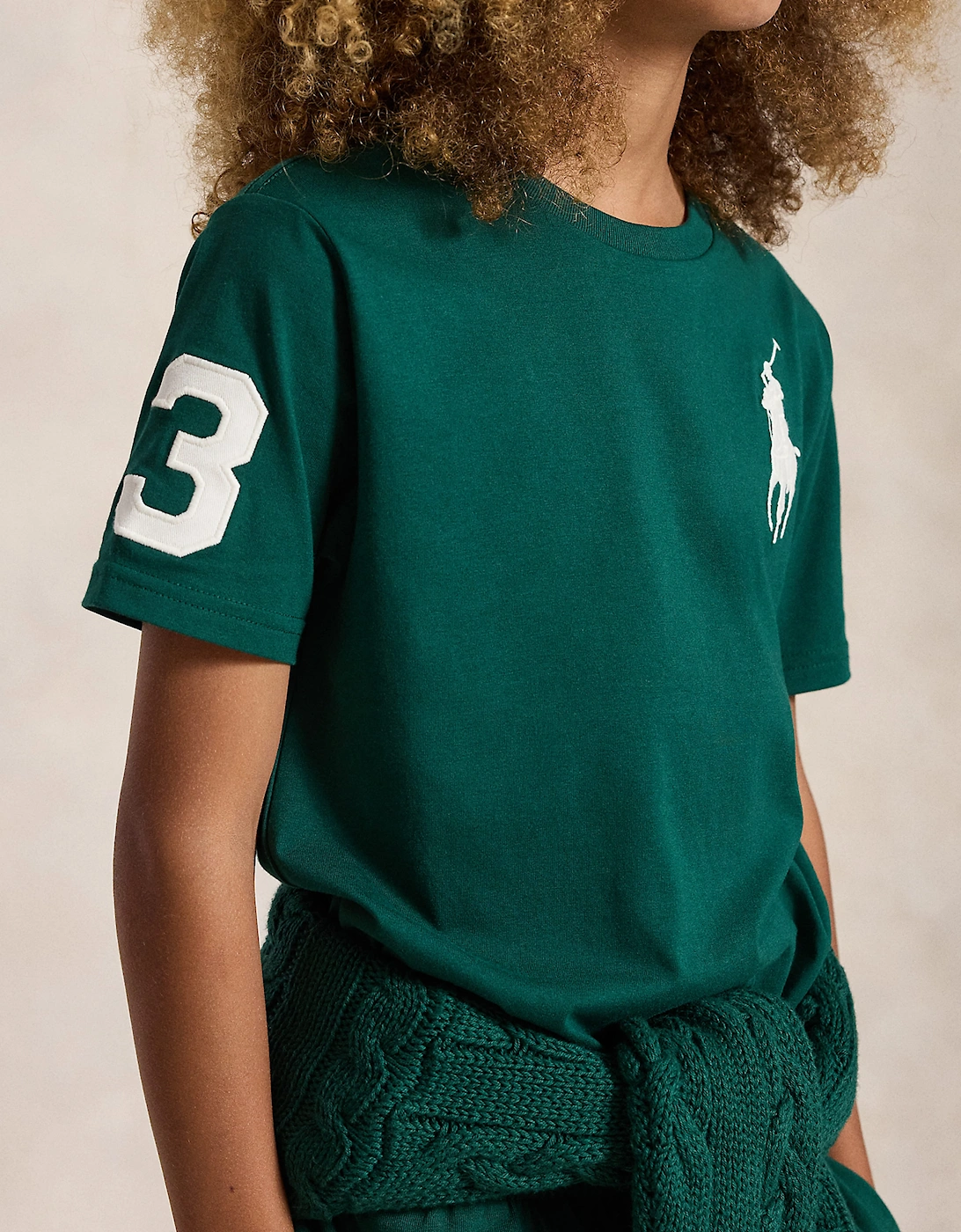 Ralph Lauren Boys Logo T-Shirt in Green
