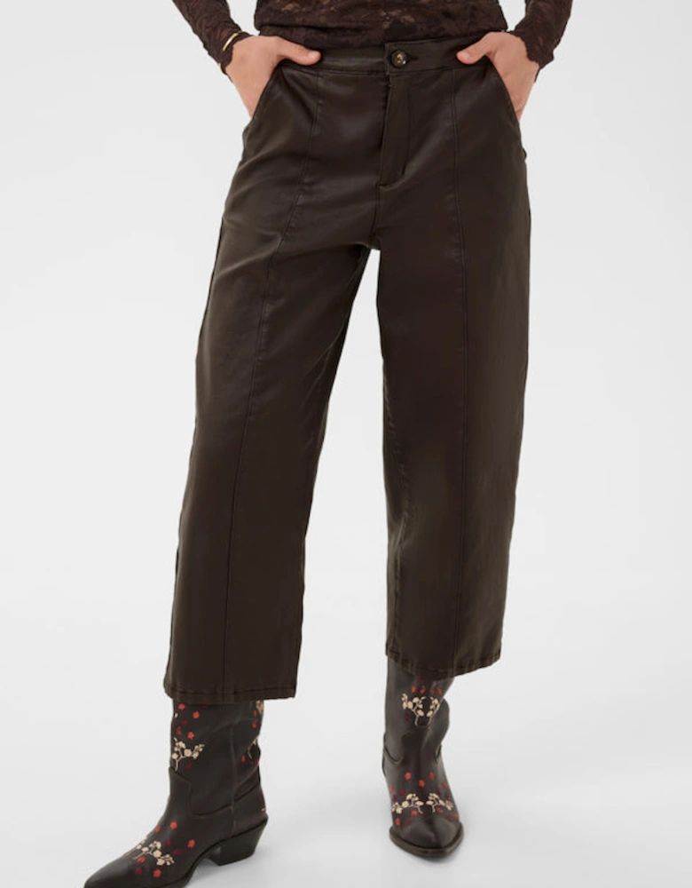 Winni Ankle Pant Chocolate Brown
