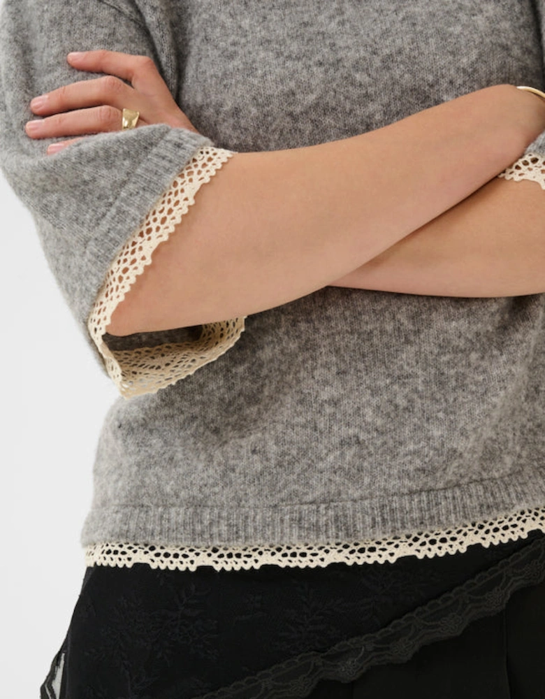Kibana Knit Pullover Grey