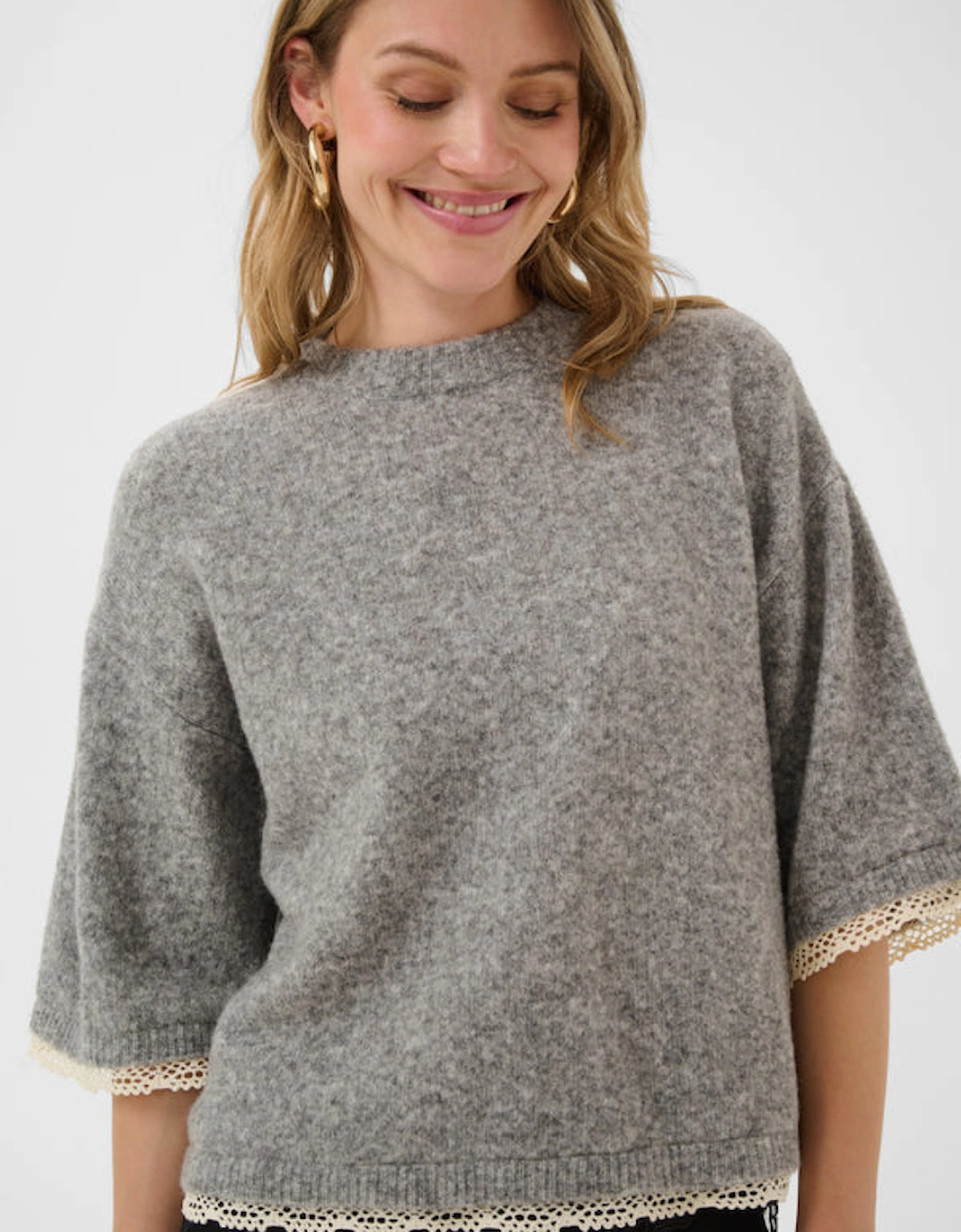 Kibana Knit Pullover Grey