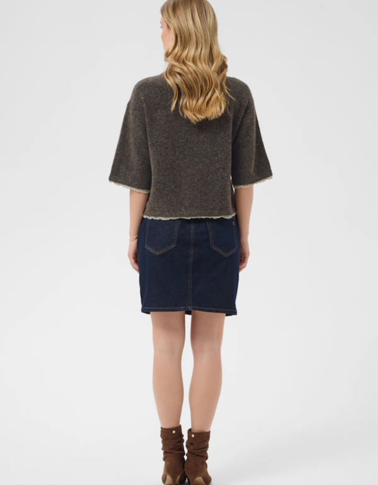 Kibana Knit Pullover Chocolate Brown