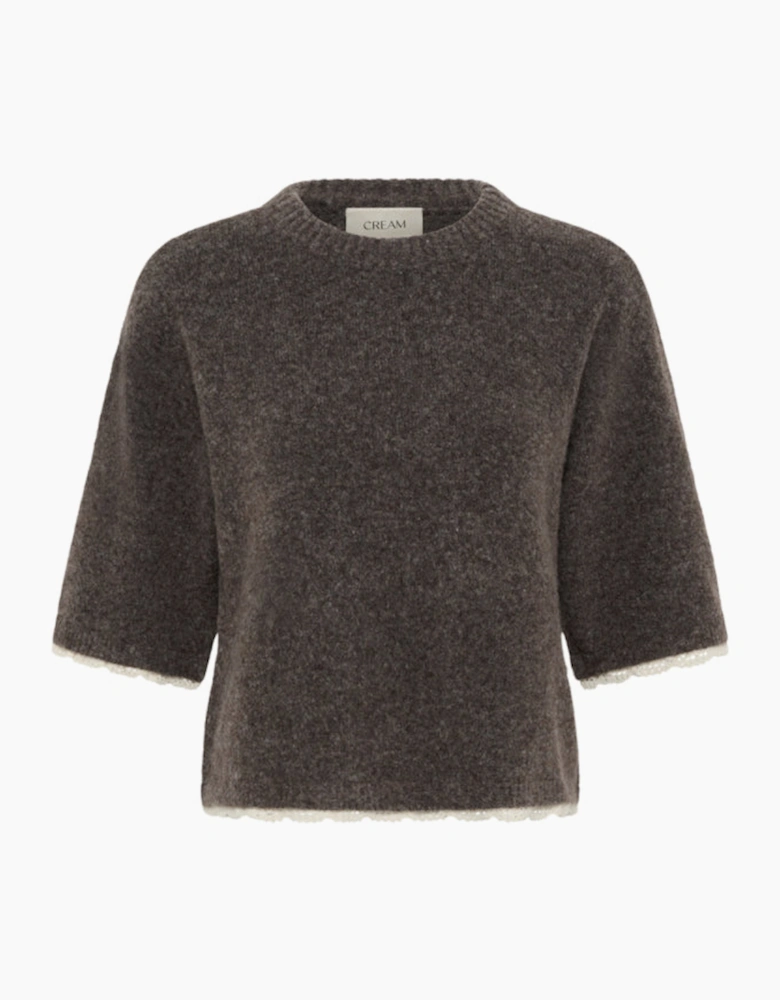 Kibana Knit Pullover Chocolate Brown