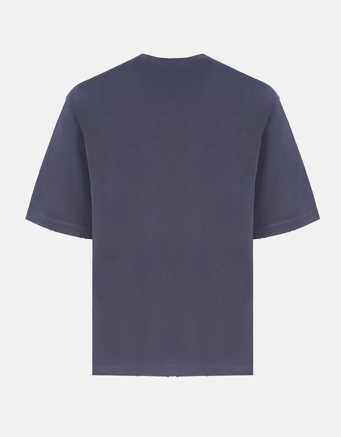 Monogram Loose Fit T-Shirt Blue