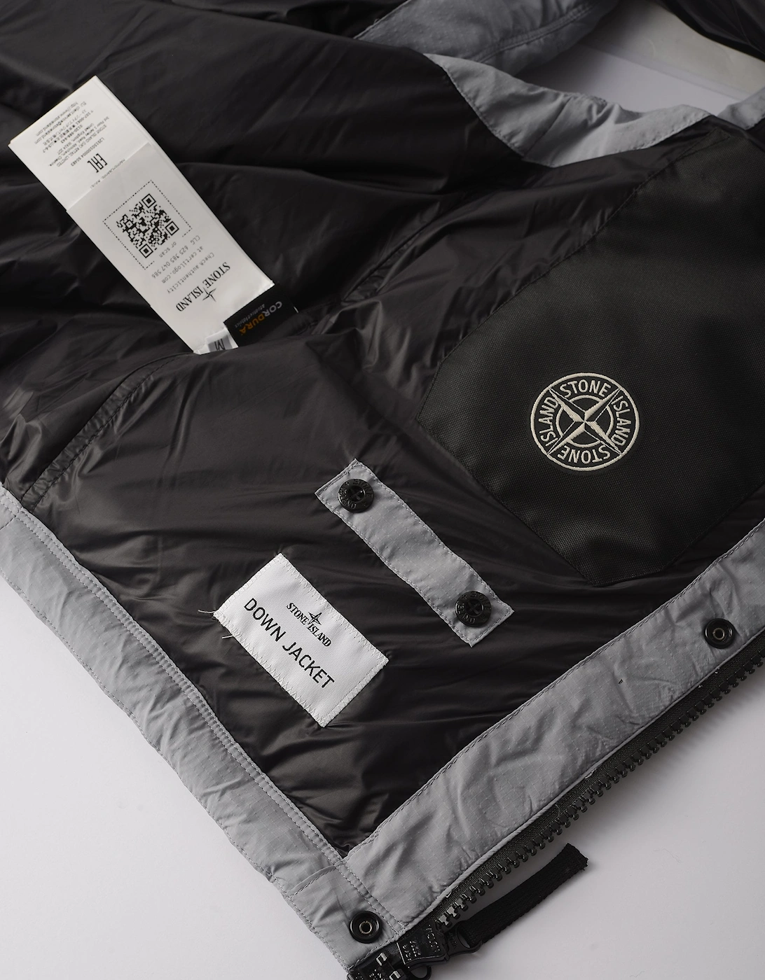 Compass G100004 Down Gilet Grey
