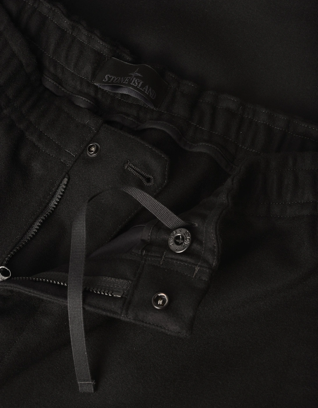 Ghost 3100024 Flannel Cuffed Trousers Black