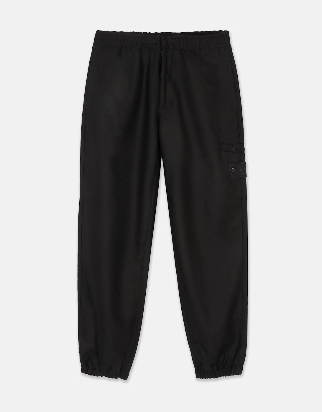 Ghost 3100024 Flannel Cuffed Trousers Black