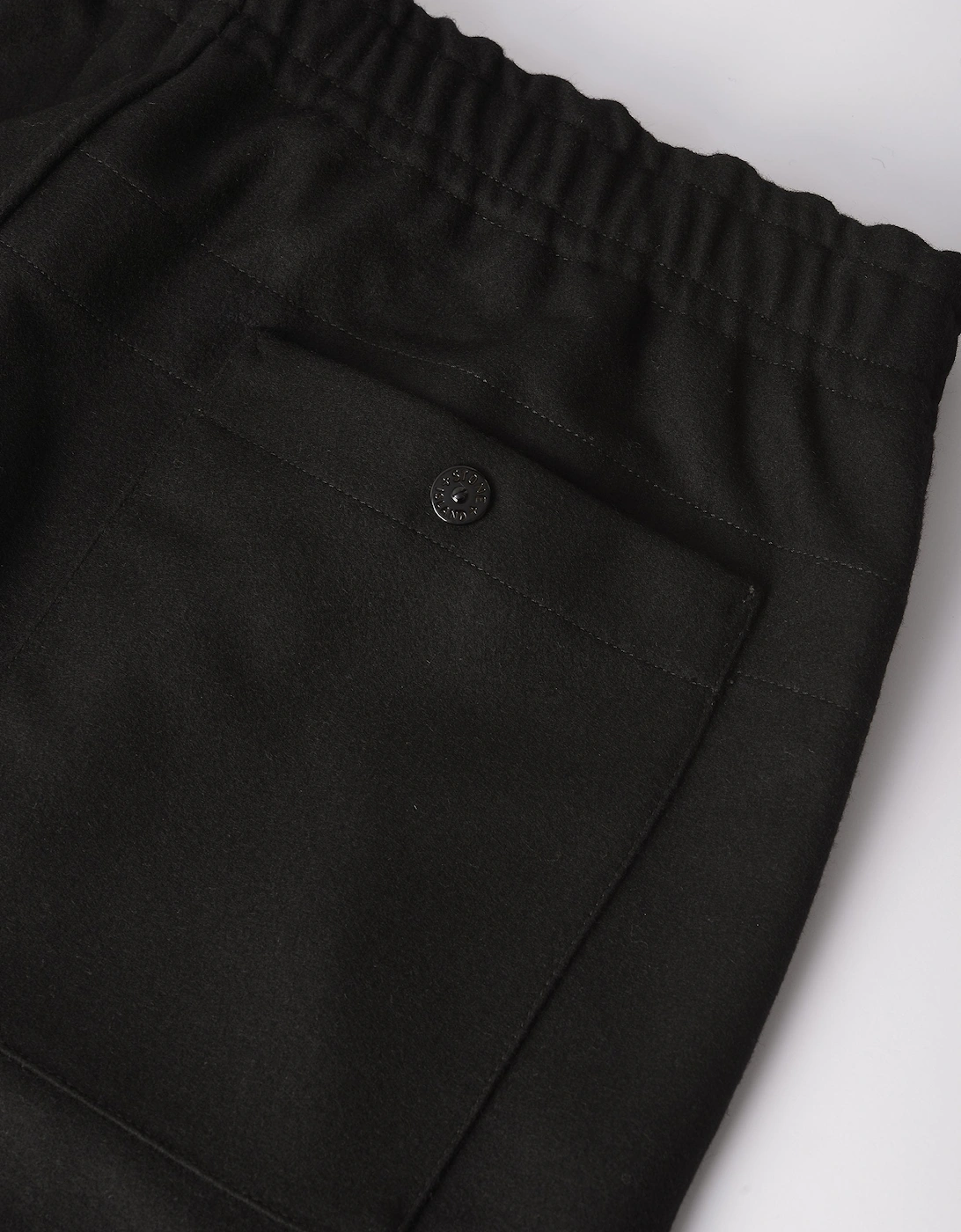Ghost 3100024 Flannel Cuffed Trousers Black