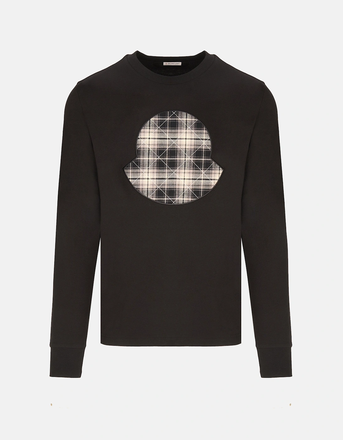 Checkered Archive Logo Ls T-Shirt Black