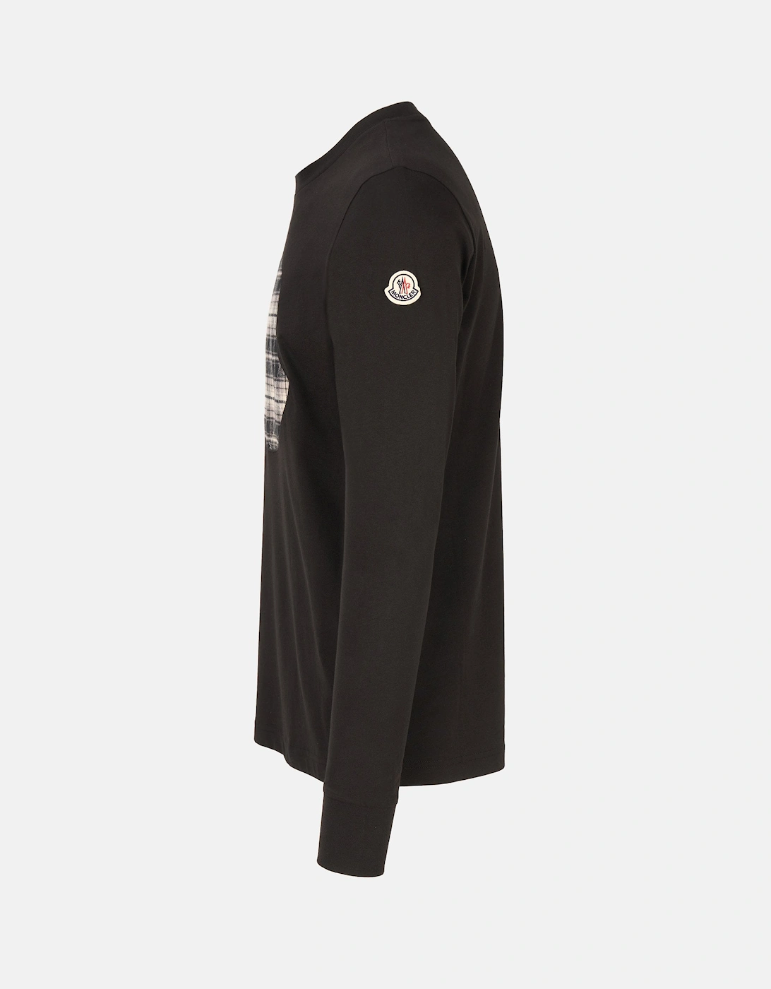 Checkered Archive Logo Ls T-Shirt Black
