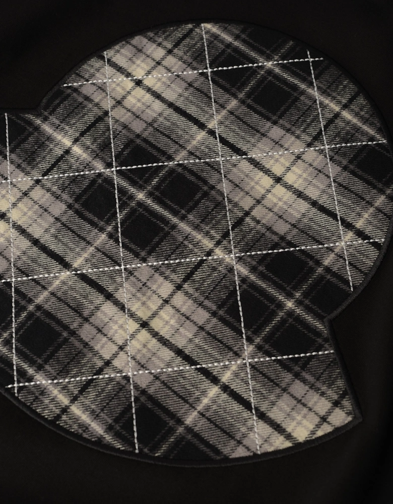Checkered Archive Logo Ls T-Shirt Black